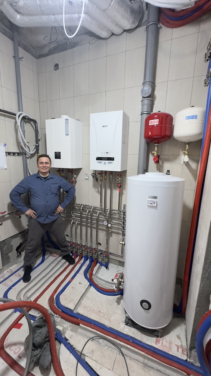 Котельная которую мы смонтировали по проекту