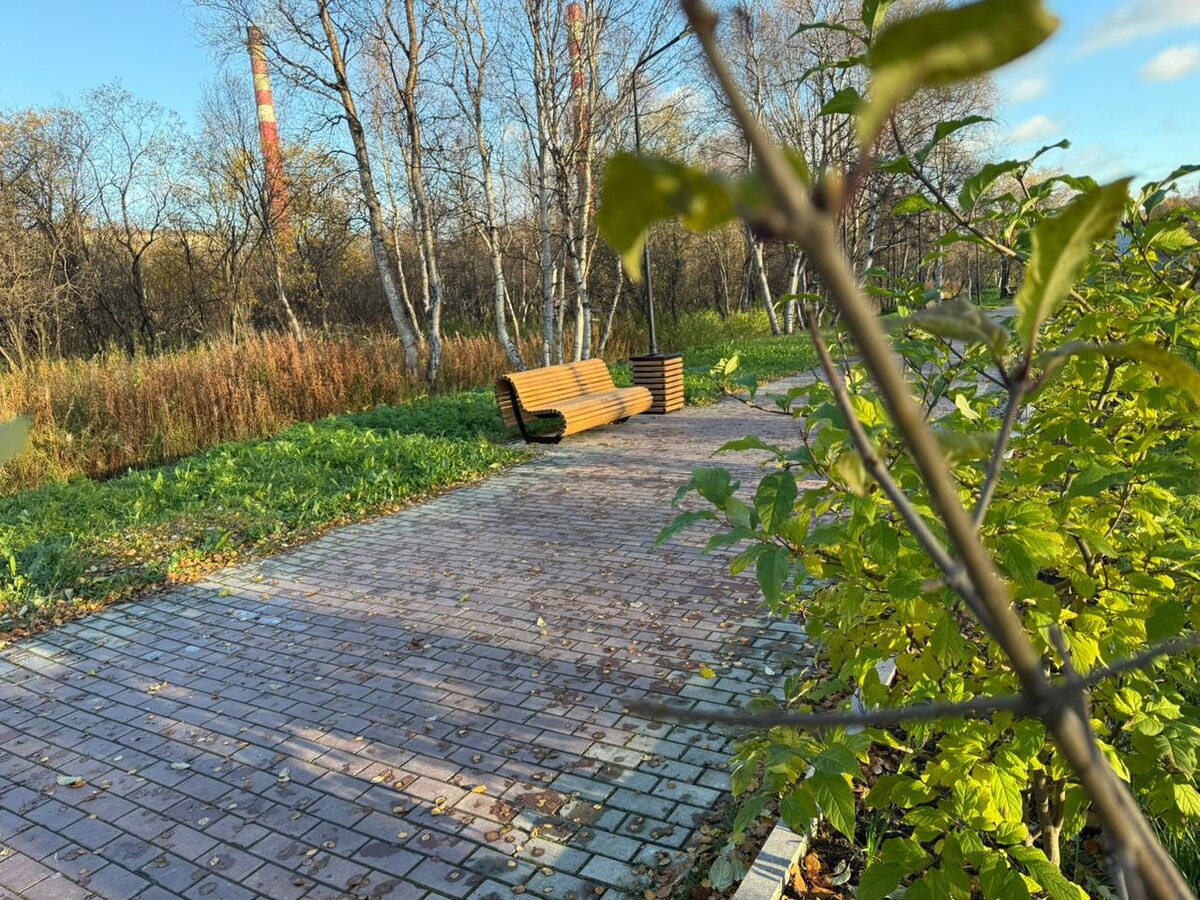 Лавка и урна производства компании Егоза