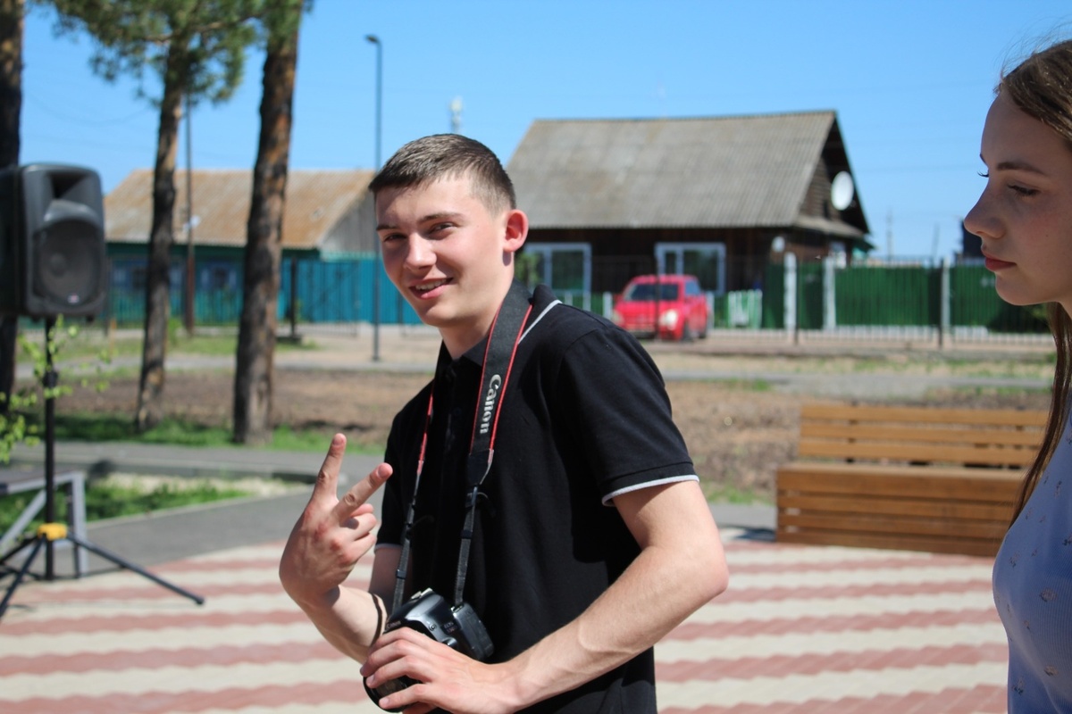 Вадим Зауэр часто работает фотографом на мероприятиях. /Фото Егора Колюкина