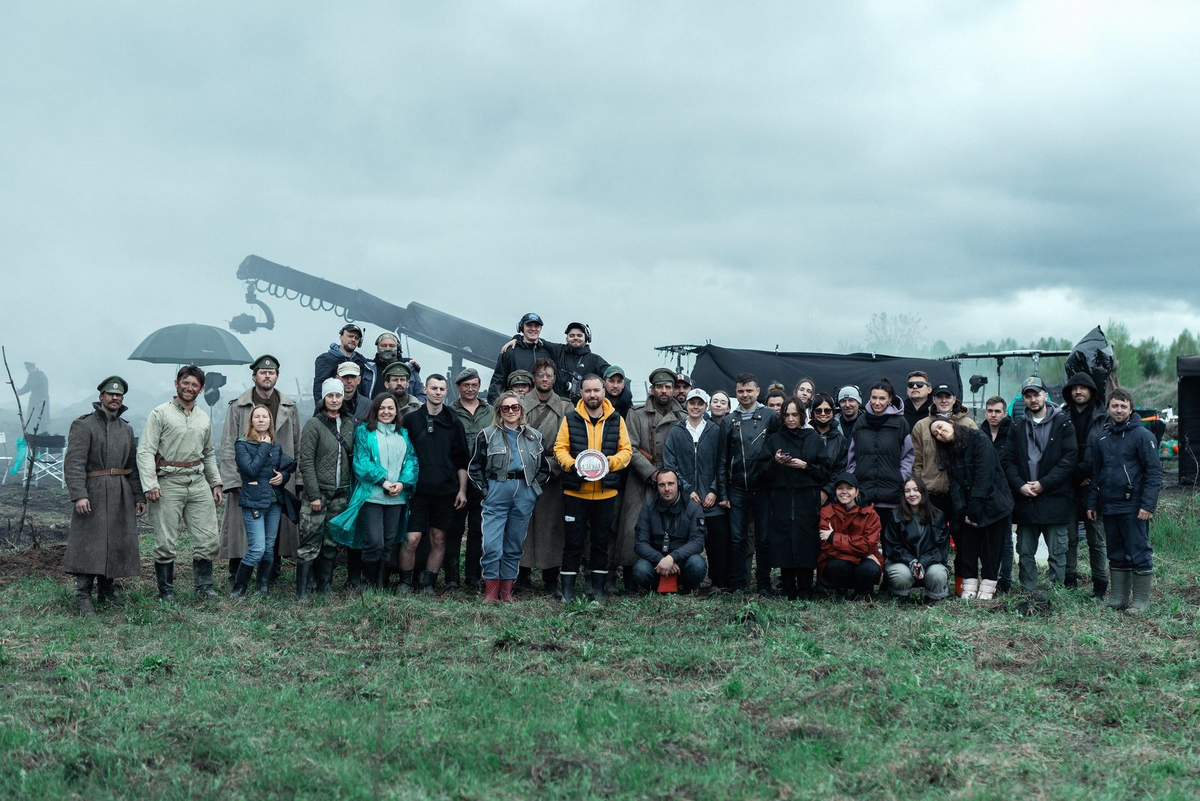 Кадр со съемочной площадки сериала "Константинополь" (2025)