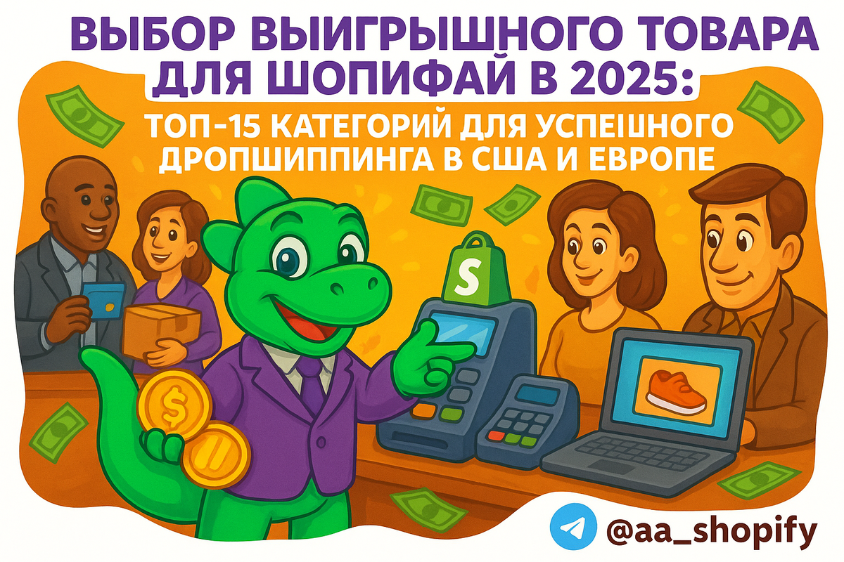   Выбор выигрышного товара для Шопифай в 2025: топ-15 категорий для успешной дропшиппинга в США и Европе aa_ecom