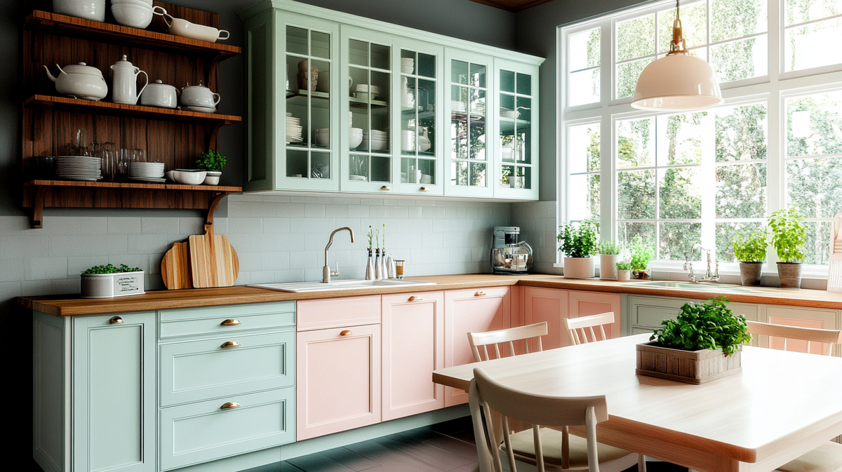    Создаем уютную кухню в пастельных тонах — мебельная компания Свои Кухни. Шкафы и кухни на заказ в Москве svkuhni77