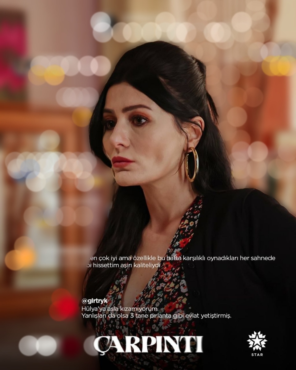 Фрагмент из сериала "Сердцебиение" Хулья - мать Аслы. Дениз Чакыр. 