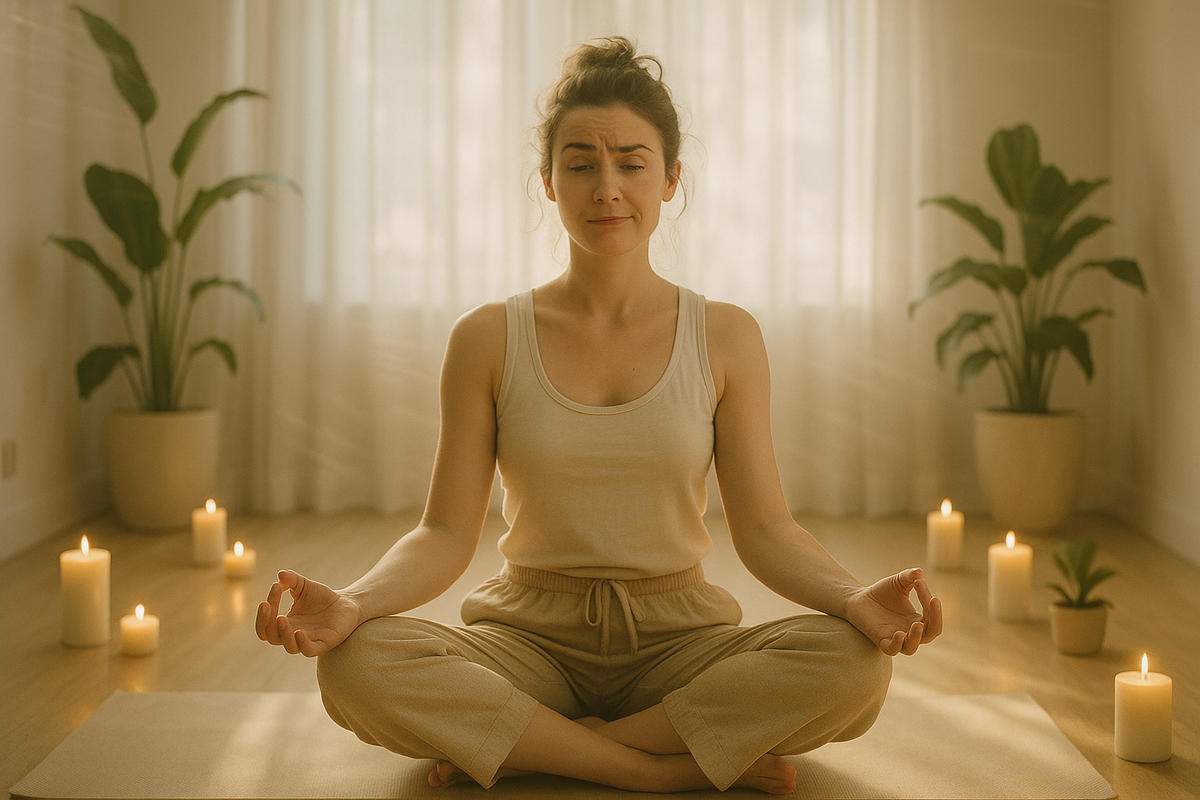 Иногда “дзен” — это просто красиво оформленное оцепенение.