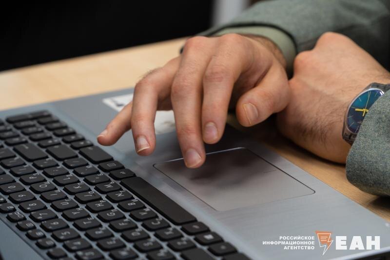   Фото: ЕАН / Руки на клавиатуре ноутбука