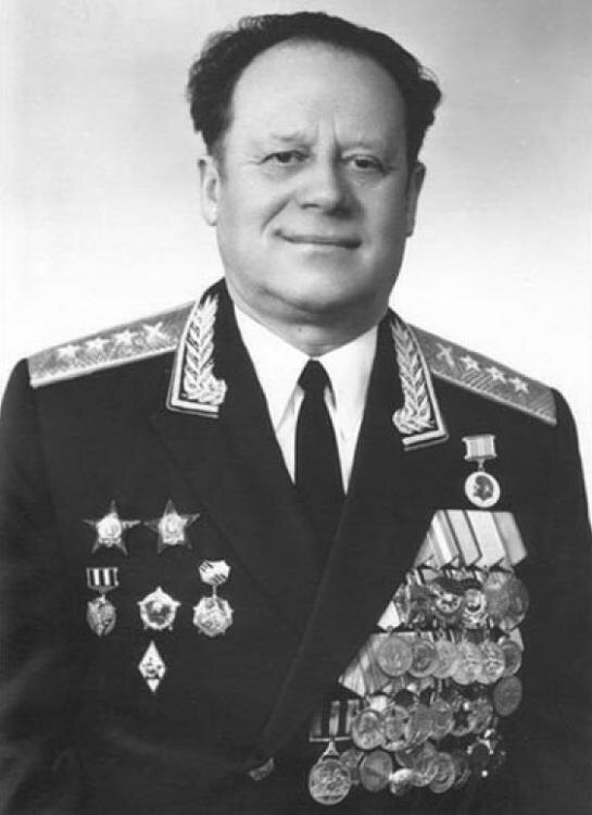 Генерал Смирнов А.Г. коандир дивизии ПВО в Египте 1970-1971гг.