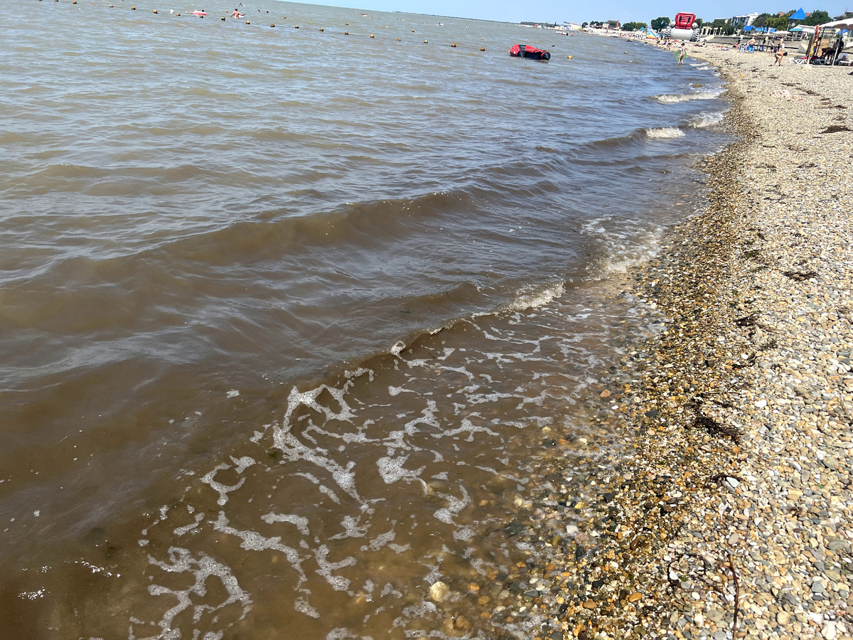 Не каждый день, конечно, но у вас есть шанс видеть такое достаточно часто - это центральный пляж