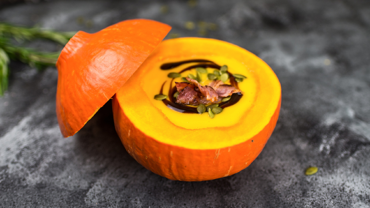 Тыквенный крем-суп