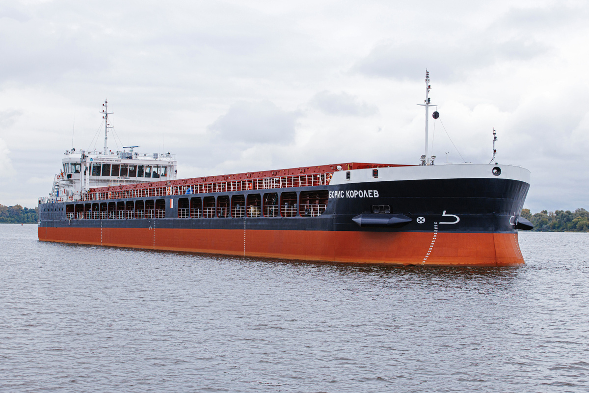 Сухогруз "Борис Королев" проекта RSD71 отправился в первый рейс / Фото: "Судоходная компания "Волжское пароходство", АО  📷

