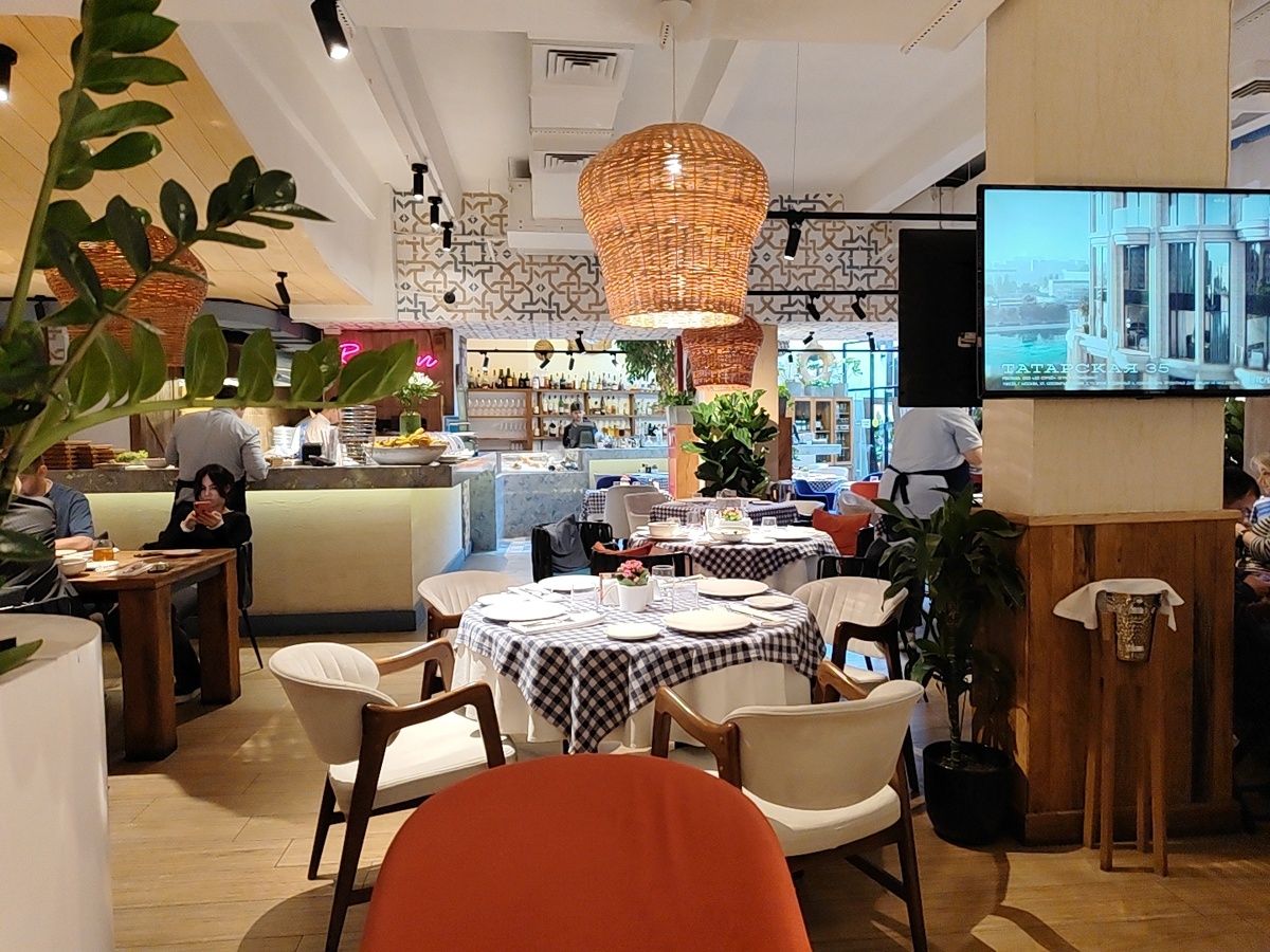 Интерьер ресторана «Клёво» Аркадия Новикова