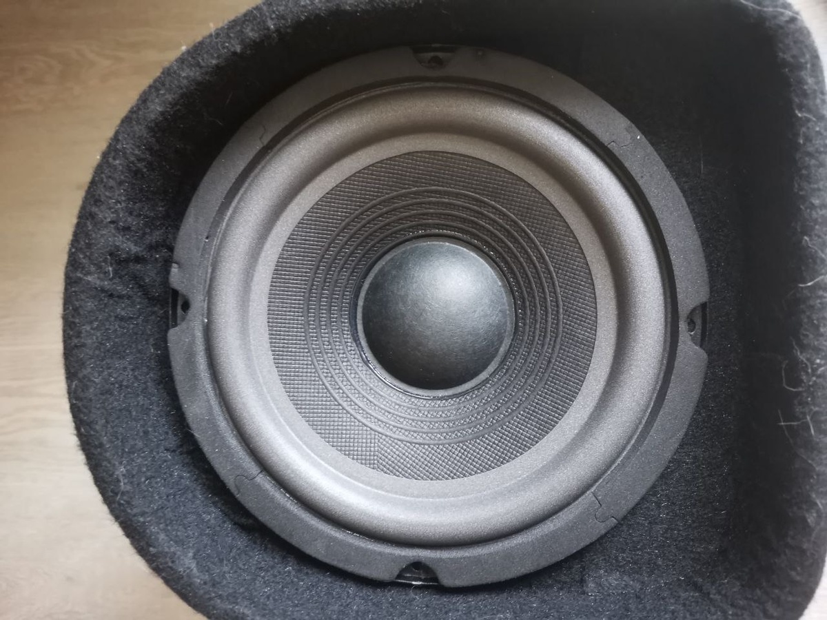 Снимаем решётку и вытаскиваем сам динамик