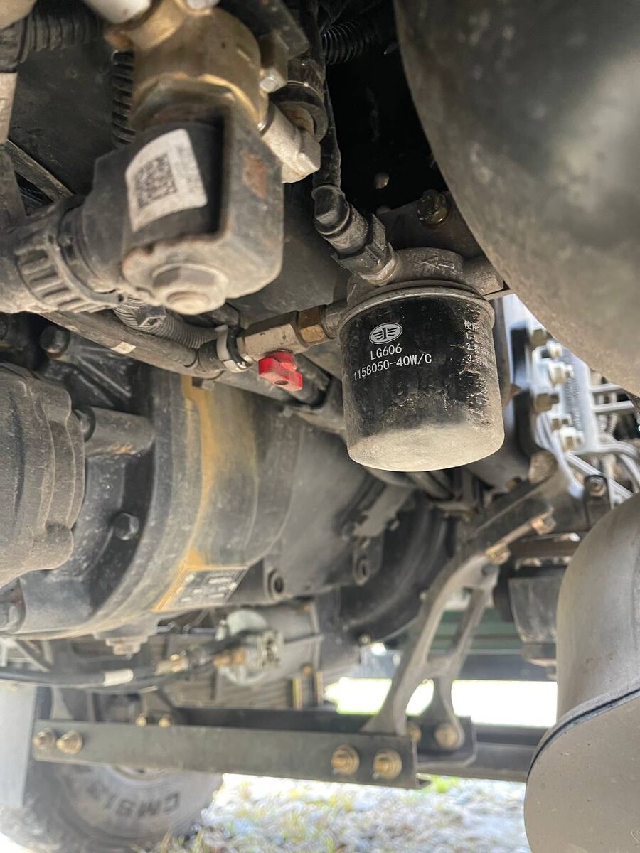 Фильтр воздушный бака мочевины с перекрытым краном — система деактивирована и не создаёт ошибок