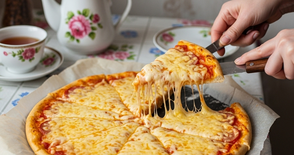 Пицца от тёти Гали: лучше, чем в кафе!
