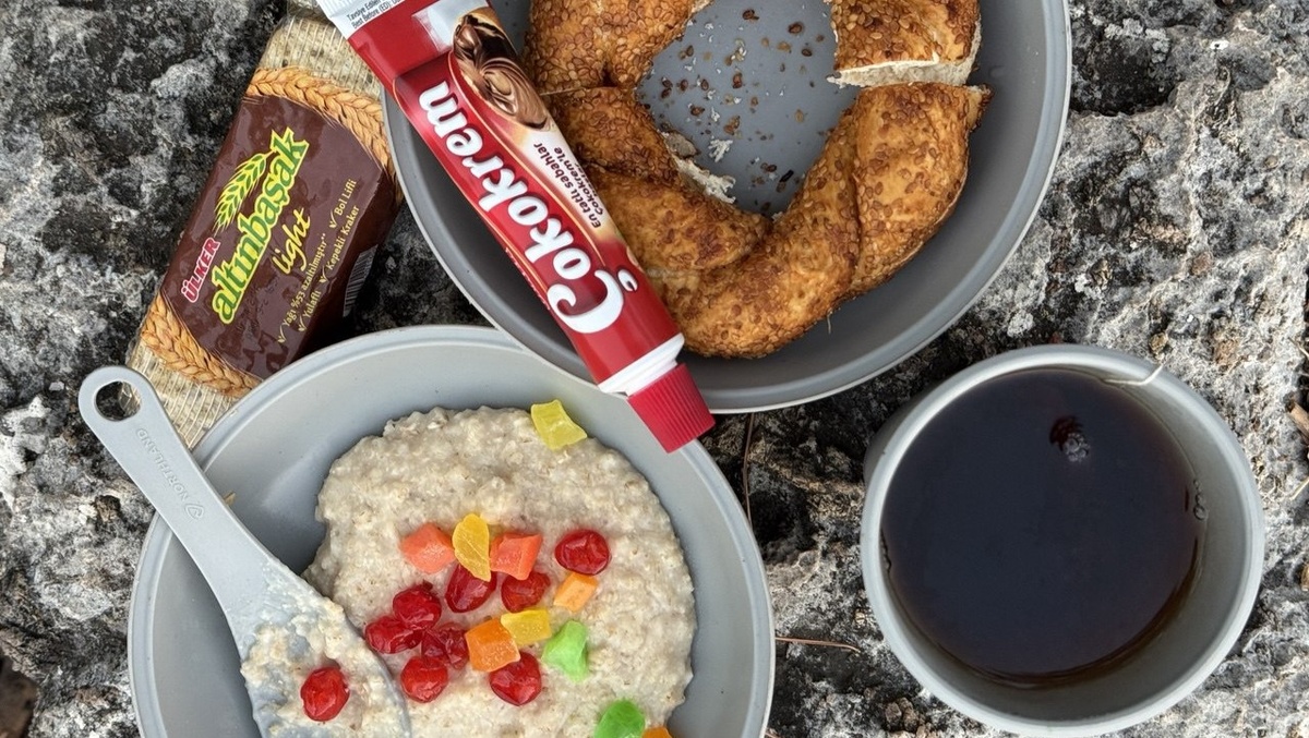 Неизменная овсяночка на завтрак