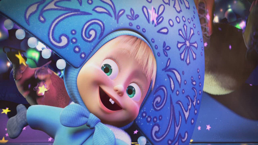    Кадр из мультфильма «Маша и Медведь»