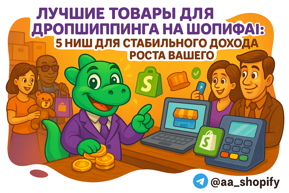    Лучшие товары для дропшиппинга на Шопифай: 5 ниш для стабильного дохода и роста вашего бизнеса aa_ecom