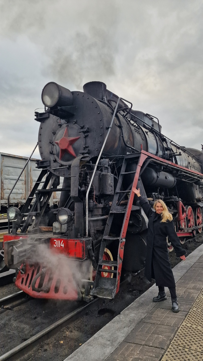 Ретро поезд 