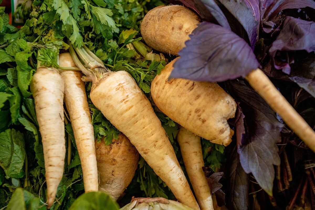    Осенние корнеплоды появились на прилавках московских ярмарок