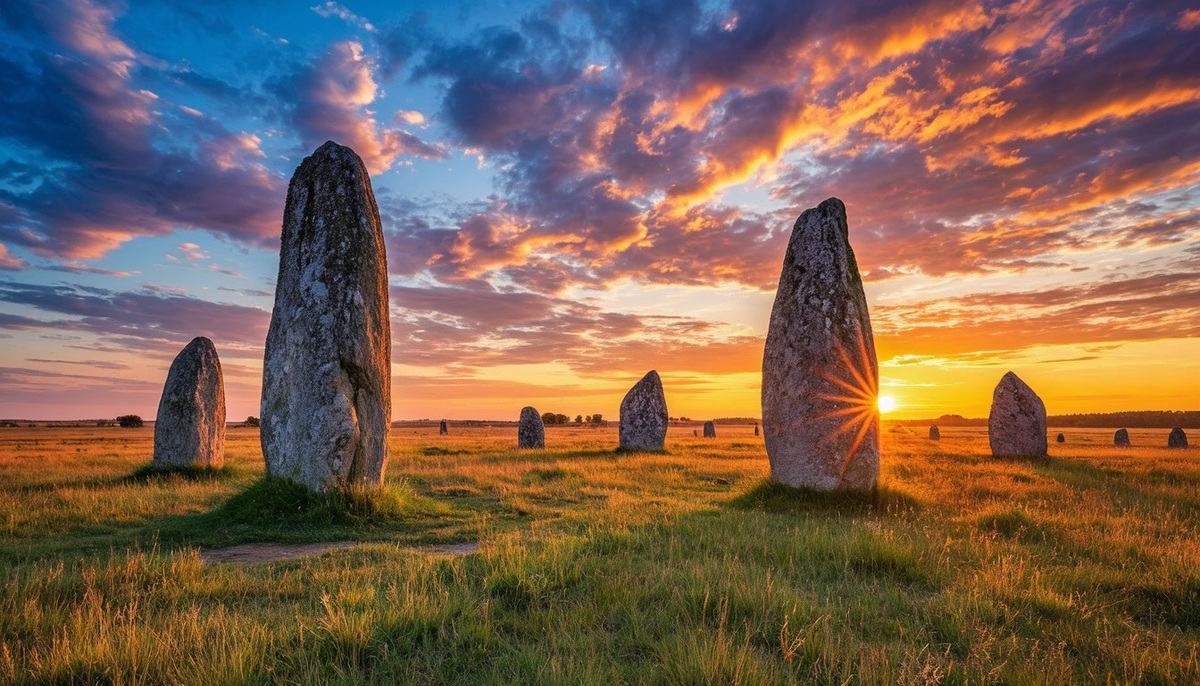 Менгир — это простейший и самый древний тип мегалитического сооружения, представляющий собой одиночный, вертикально врытый в землю грубо обработанный или дикий каменный столб.