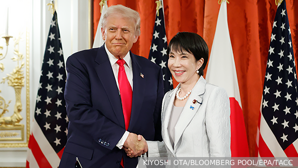     Фото: KIYOSHI OTA/BLOOMBERG POOL/EPA/ТАСС   
 Текст: Дмитрий Зубарев