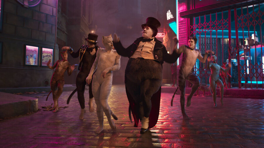 Кадр из фильма © "Кошки". Режиссёр Том Хупер, сценаристы Ли Холл, Том Хупер, Эндрю Ллойд Уэббер, Томас Стернз Элиот / "Кинопоиск"