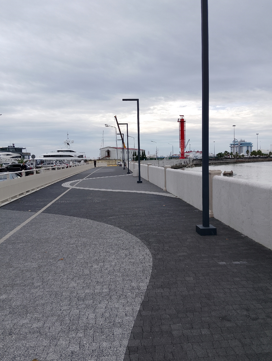 Набережная Круизной Гавани, фото автора 