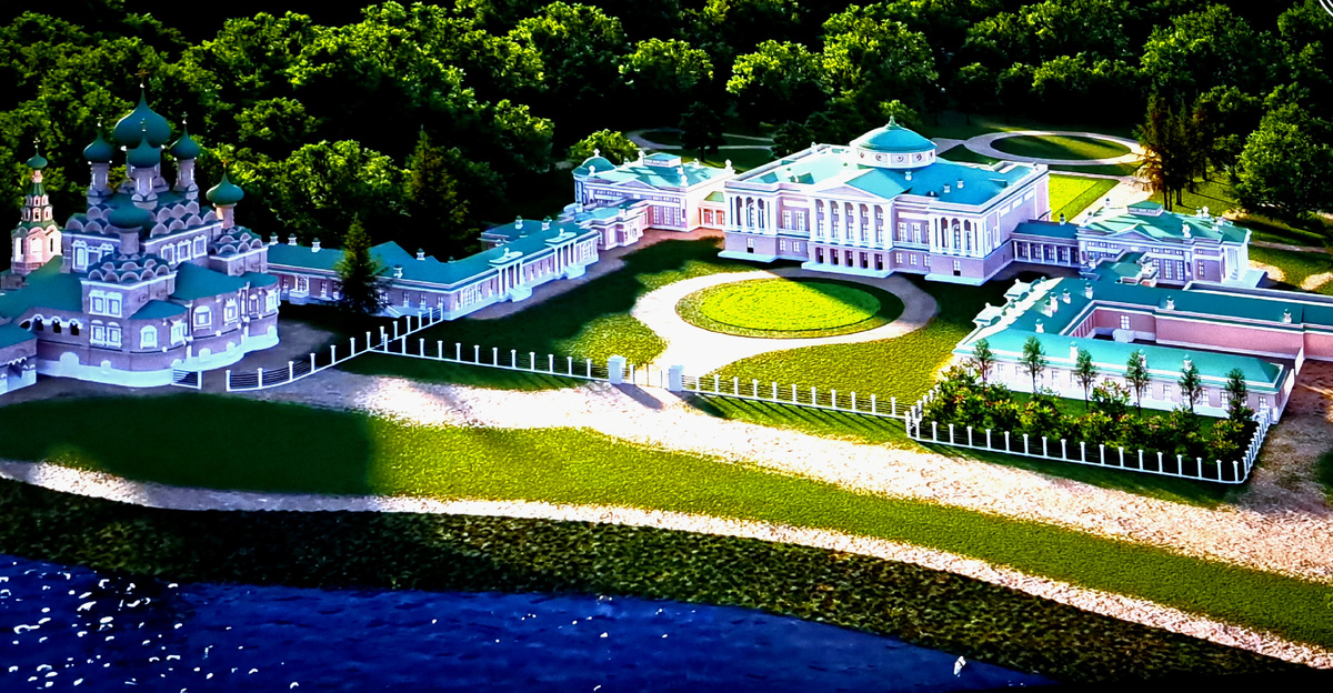 Усадьба графа Шереметева в Останкино. Фото автора статьи