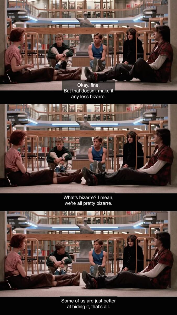 Клуб Завтрак (1985), реж. Джон Хьюз