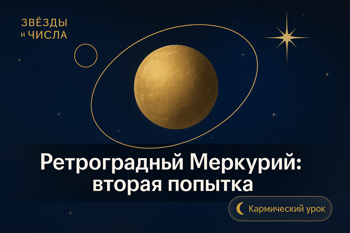    Ретроградный Меркурий как шанс на вторую попытку перепутать всё в своей жизни Мария