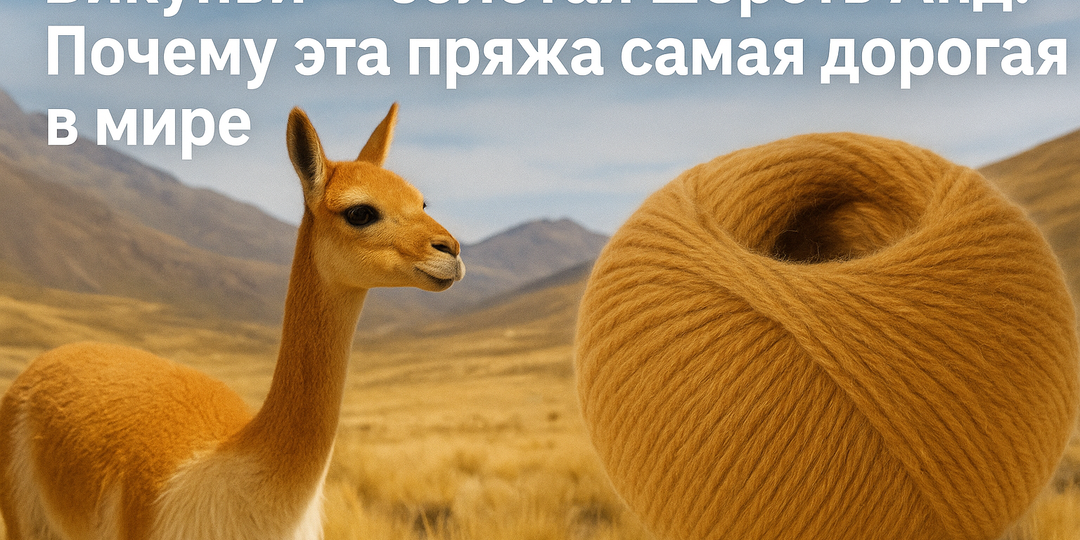 🦙 Викуньи — золотая шерсть Анд. Почему эта пряжа самая дорогая в мире