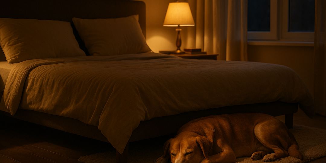 Собака просыпается от каждого шороха: учим “тихий режим” в квартире