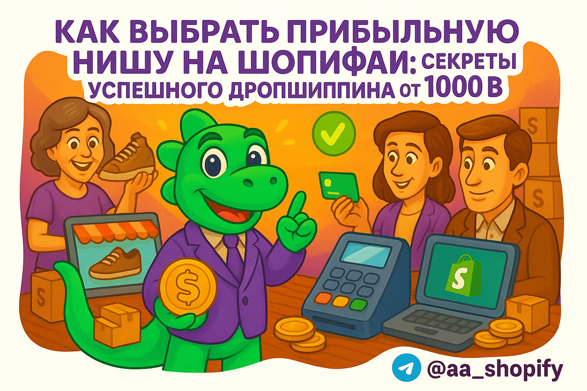    Как выбрать прибыльную нишу на Шопифай: секреты успешного дропшиппинга от $1000 в месяц aa_ecom