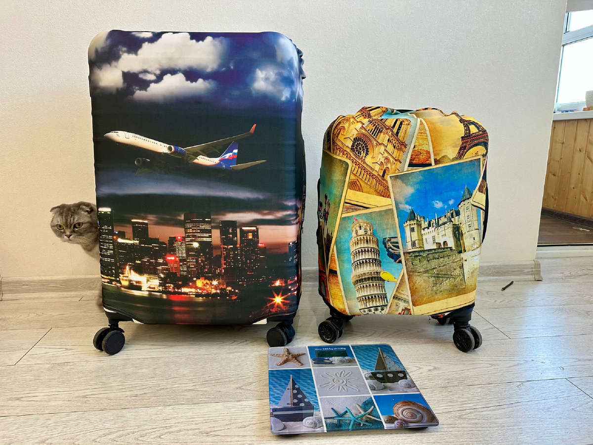 Туристы пакуют чемоданы в путешествие.