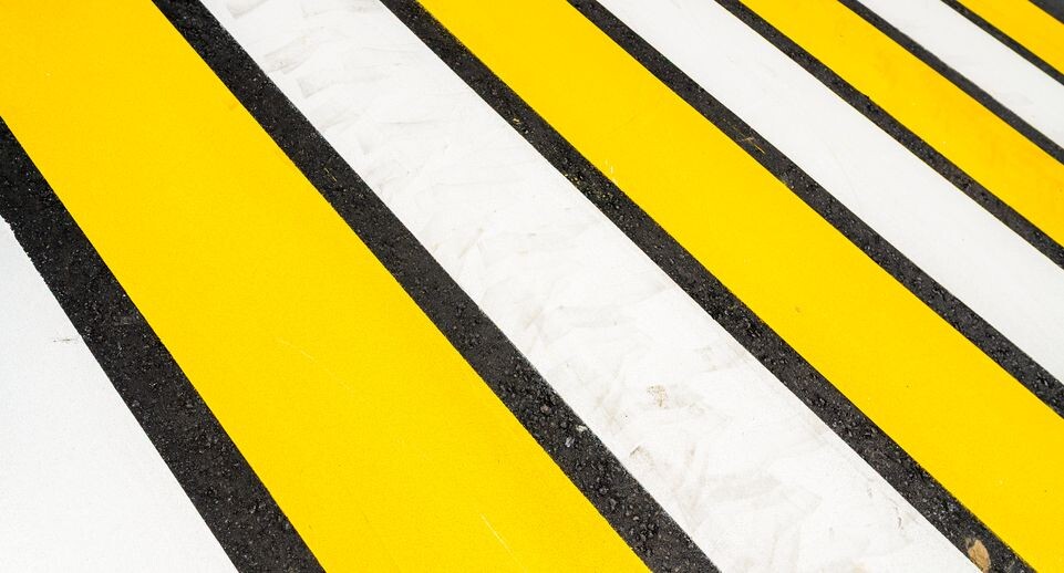    Пешеходный переход на дороге / Медиасток.рф