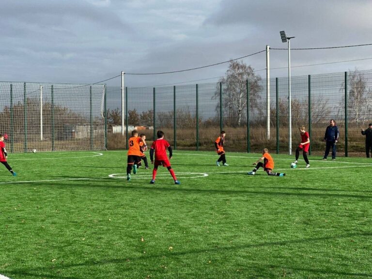    В Пономарёвке открыли современную площадку для мини-футбола Оренбуржье