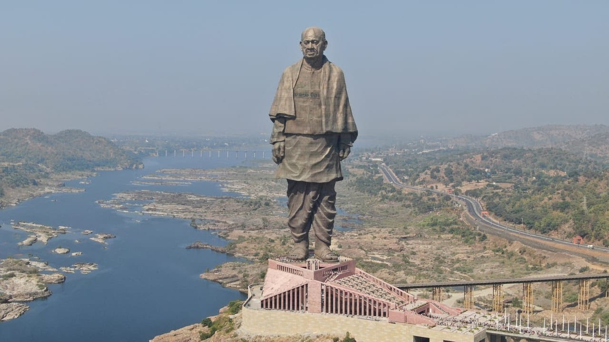 Statue of Unity, Гуджарат (Индия)