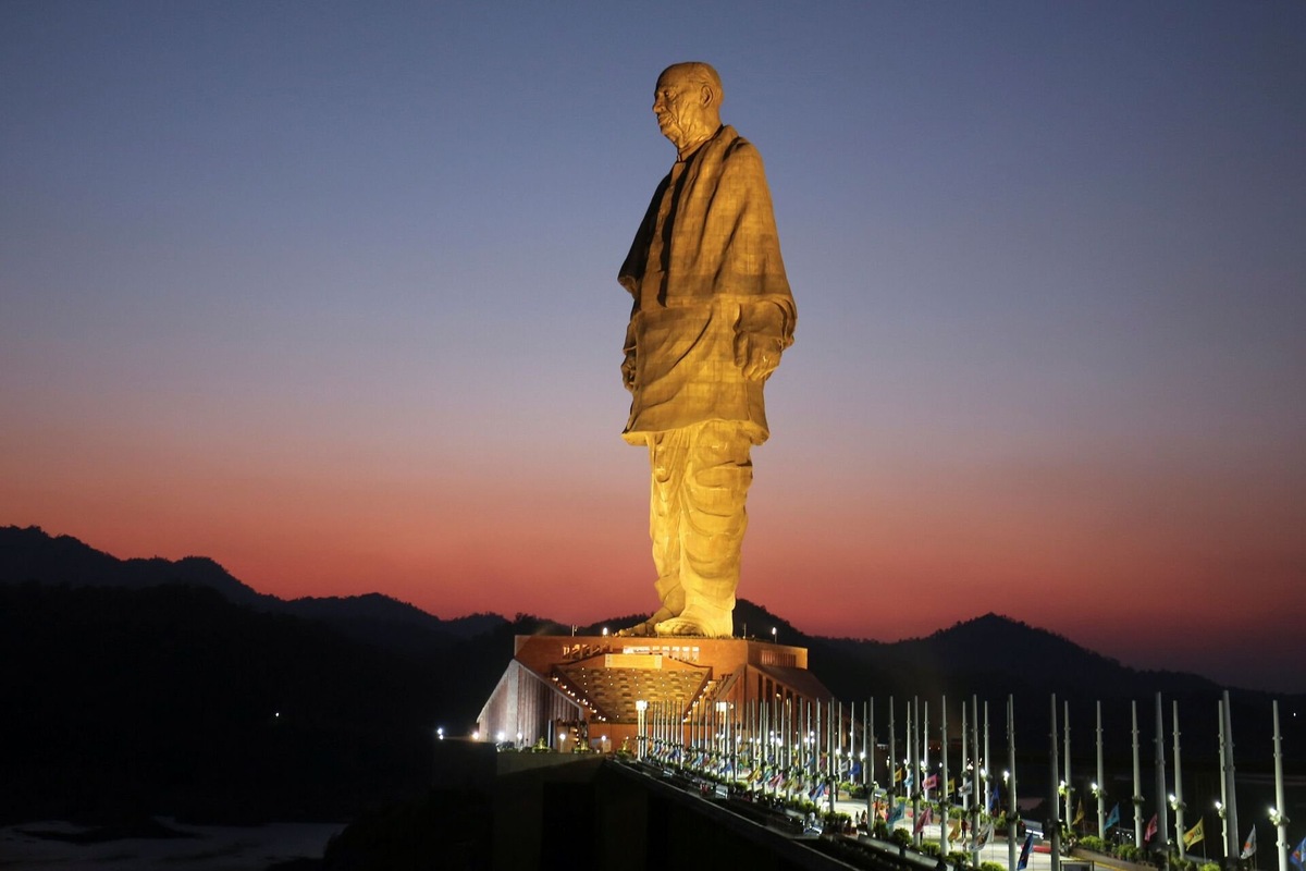 Statue of Unity, Гуджарат (Индия)