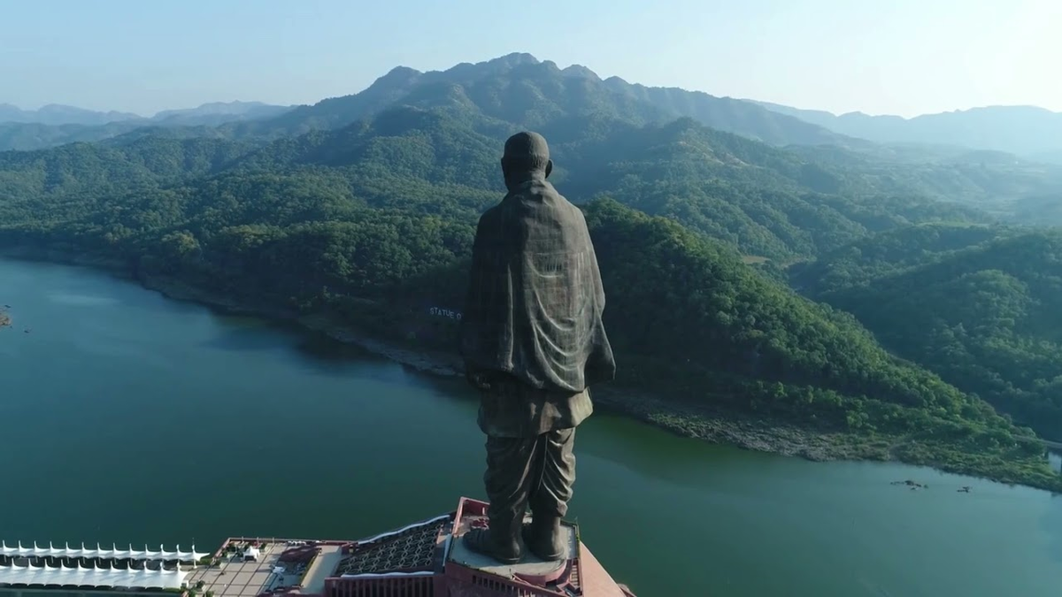 Statue of Unity, Гуджарат (Индия)