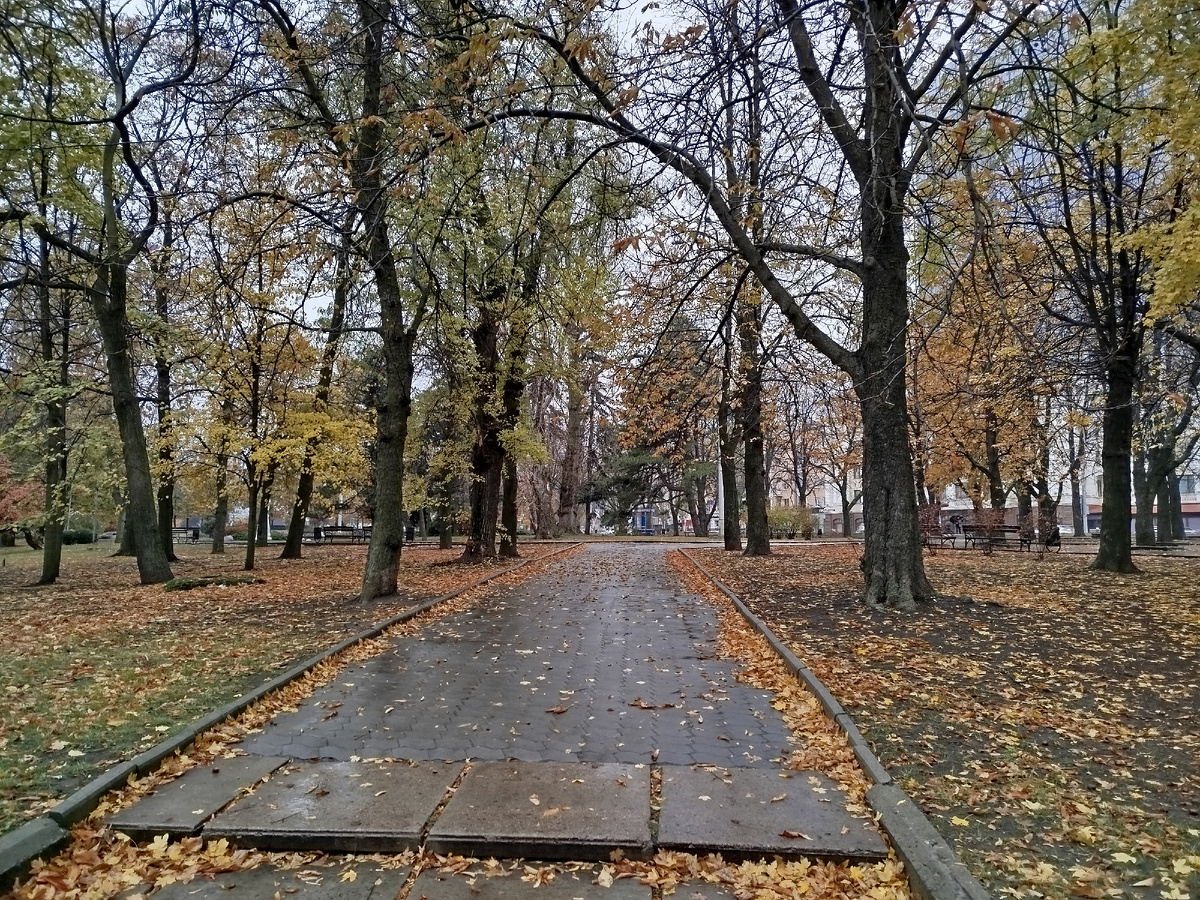 Вход в сквер "Россия".