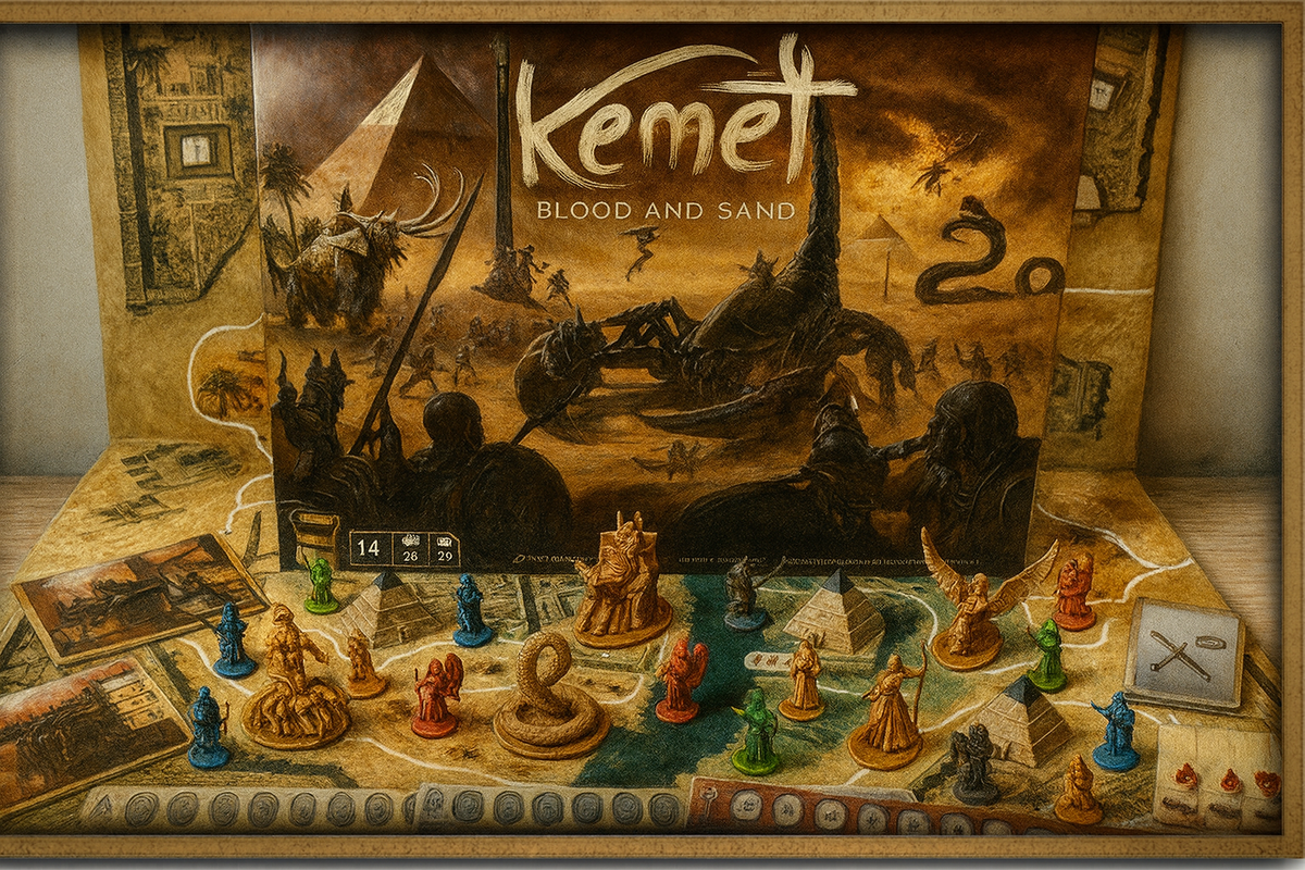 Коробка и компоненты игры