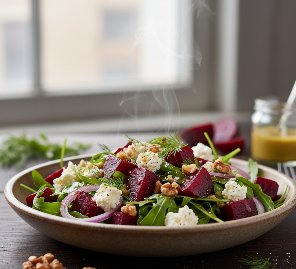 Теплый салат