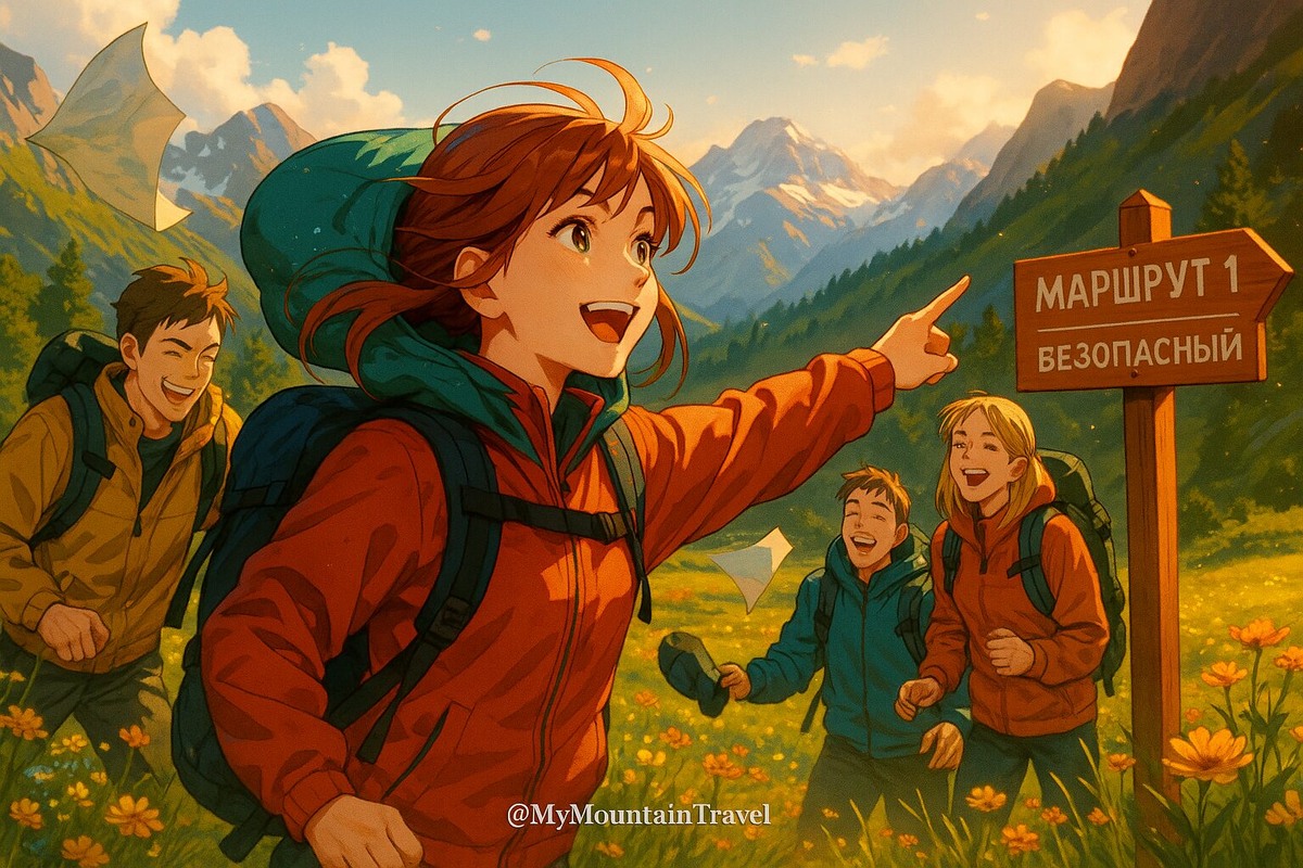 Горный Кавказ, безопасный первый поход по горам