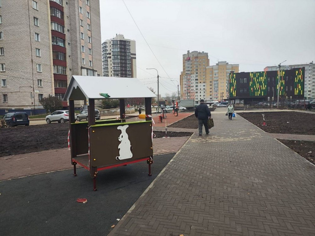    В Кирове благоустраивают территории по федеральному проекту