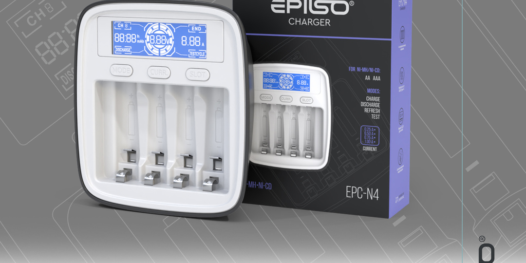 Умное зарядное устройство EPILSO EPC-N4: Полный контроль над аккумуляторами