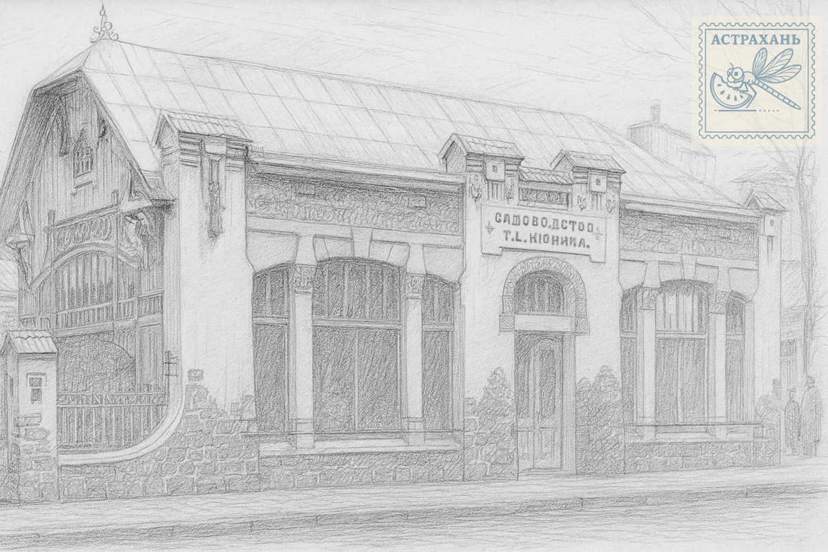 Дом Нюнина, каким я его вижу в начале 20-го века