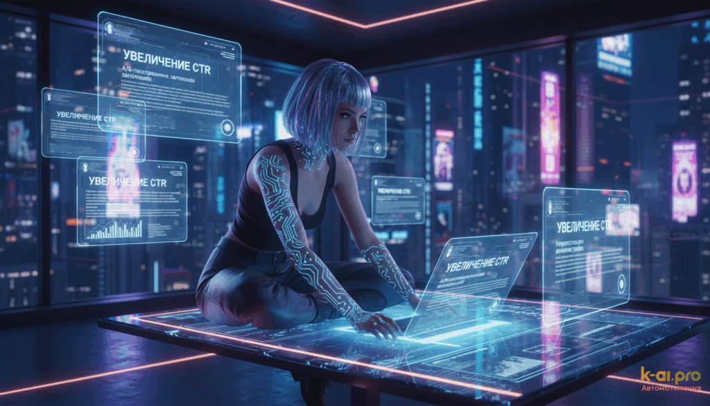    Пошаговый гайд Поднимать ctr через ai заголовки с OpenAI