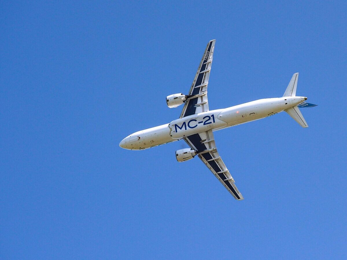    Самолет МС-21© РИА Новости / Кирилл Шипицин