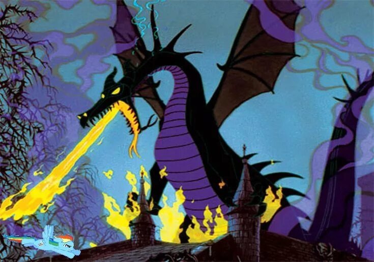 Кадр из мультфильма "Спящая красавица"