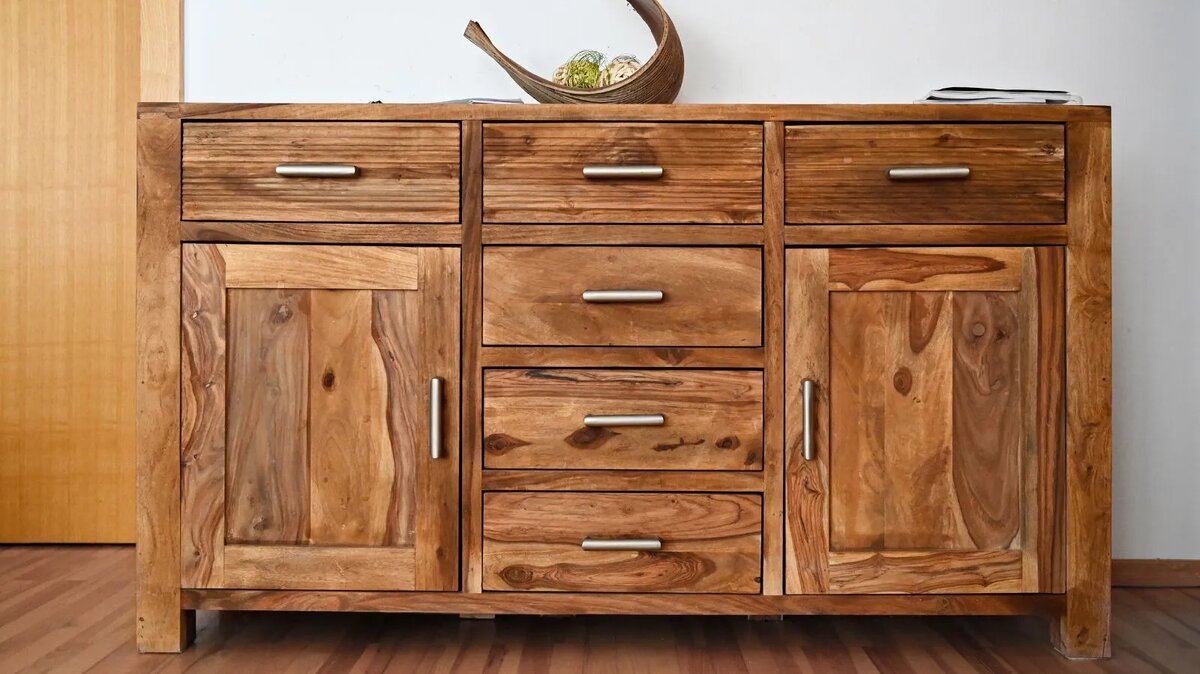 комод из старой древисины