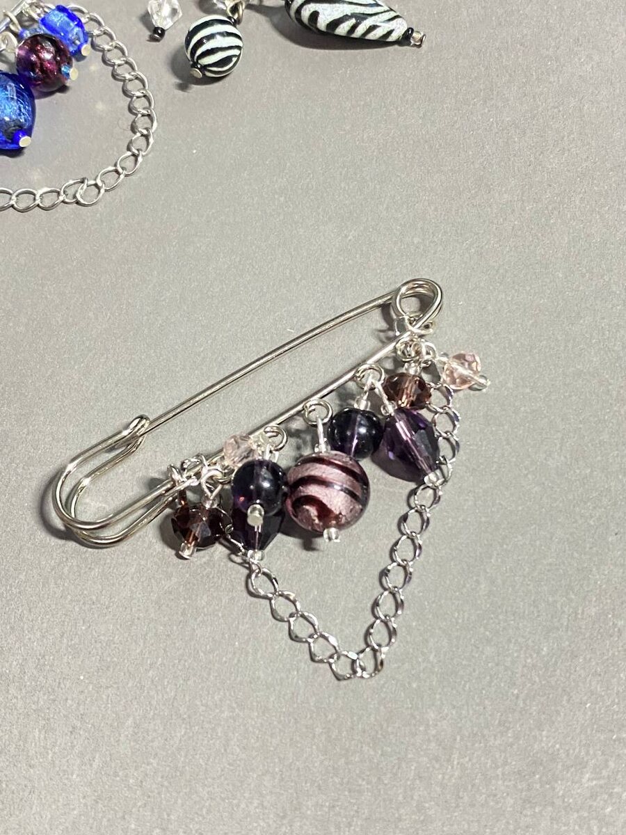 Брошь из муранского стекла - Murano Club 